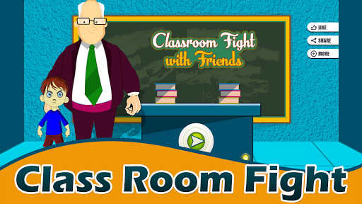 Classroom Fight with Friends ekran görüntüsü
