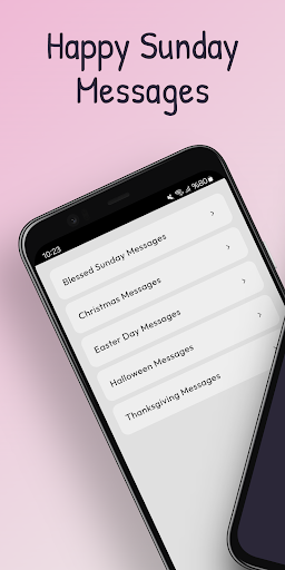 Happy Sunday Messages ekran görüntüsü
