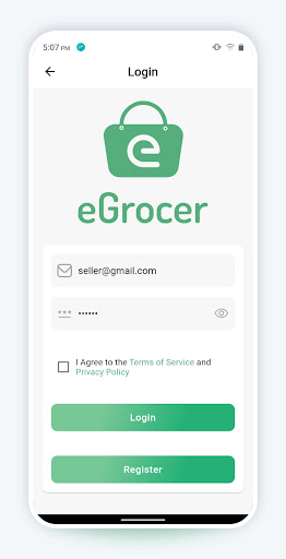 eGrocer Partner ekran görüntüsü