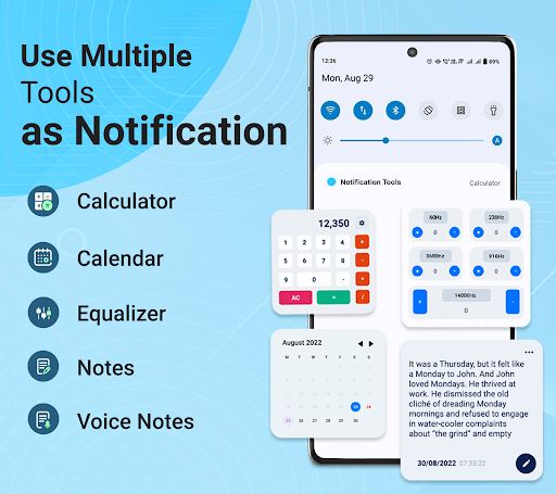 Notification Quick Tool Access ekran görüntüsü