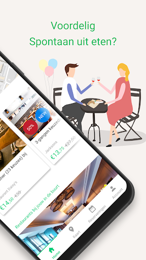 Spontaan - Deals voor uit eten ekran görüntüsü