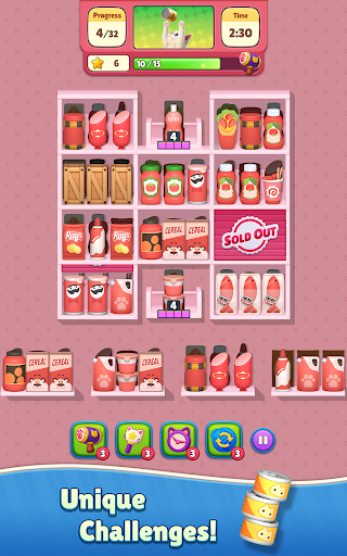 Sort Cats: Goods Puzzle ekran görüntüsü