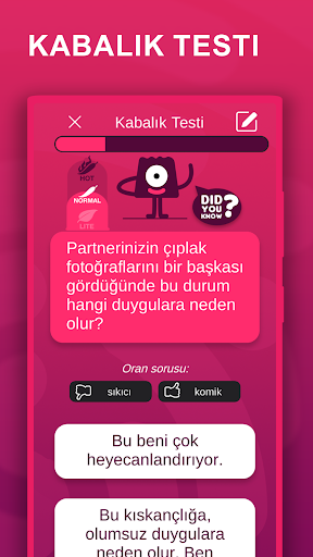 Doğruluk mu Cesaretlik mi ekran görüntüsü