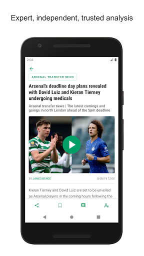 Football.London ekran görüntüsü