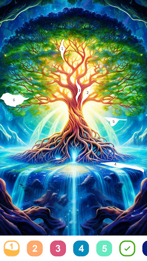 Fantasy Color-Color by Number ekran görüntüsü
