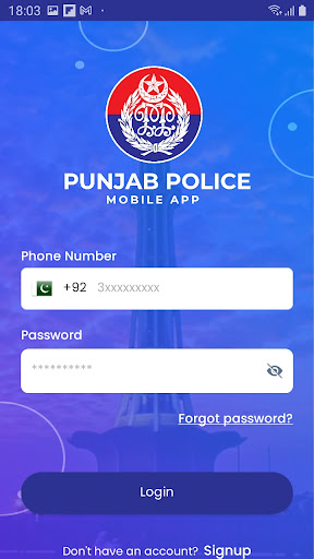 Punjab Police Pakistan ekran görüntüsü