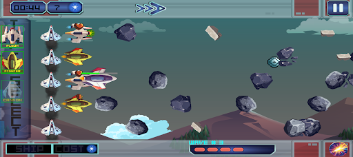 Ships VS Rocks ekran görüntüsü