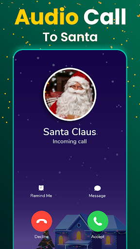 Santa Video Call - Audio Chat ekran görüntüsü
