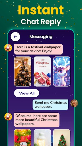 Santa Video Call - Audio Chat ekran görüntüsü