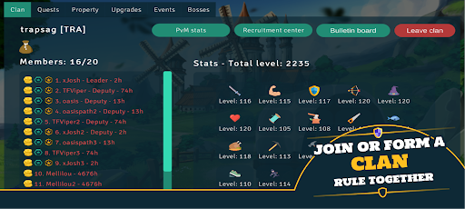 Idle Clans ekran görüntüsü