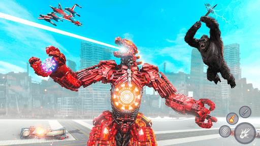 Gorilla Robot Car: Robot Games ekran görüntüsü