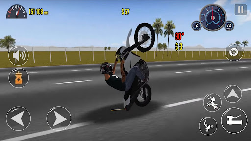 Moto Wheelie 3D - Bike Games ekran görüntüsü