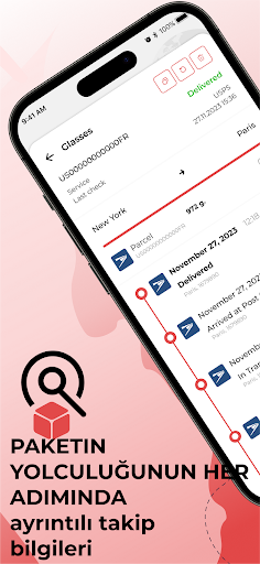 TrackGlobal: Kargo Takip ekran görüntüsü