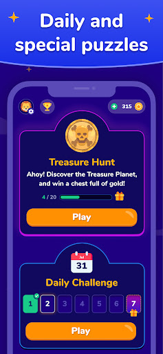 Trivia Puzzle & Quiz: Words Up ekran görüntüsü