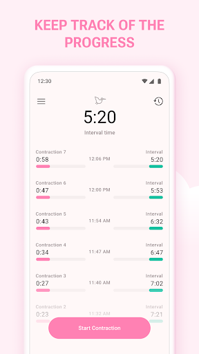 Storky - Contraction Timer ekran görüntüsü