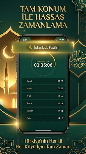 Sadece Ezan Vakti ekran görüntüsü