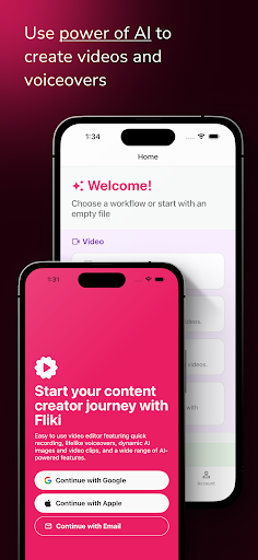 Fliki - AI Video Editor ekran görüntüsü