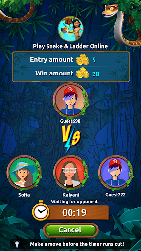 Snake and Ladders Jungle Book ekran görüntüsü