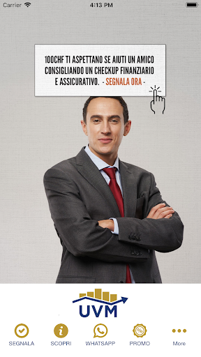 UVM Wealth Management ekran görüntüsü