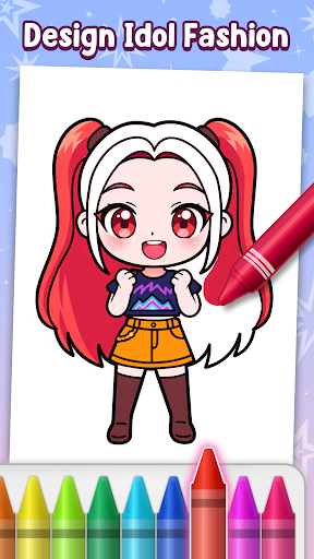 Idol Coloring Master ekran görüntüsü