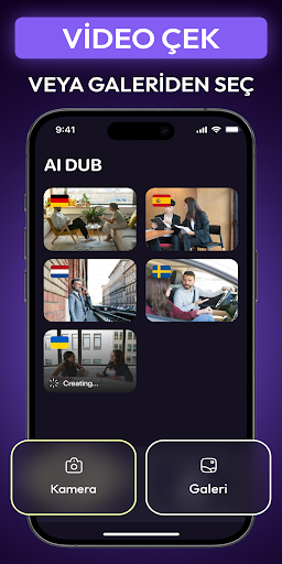 Video Dubbing AI: DubX ekran görüntüsü