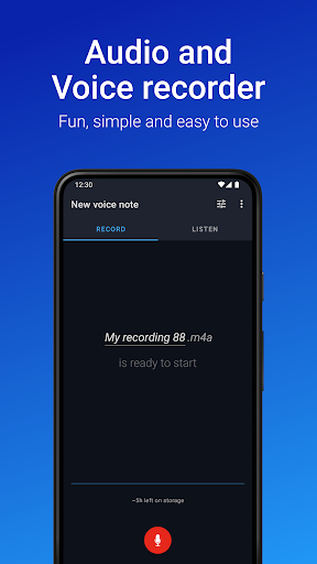 Easy Voice Recorder ekran görüntüsü