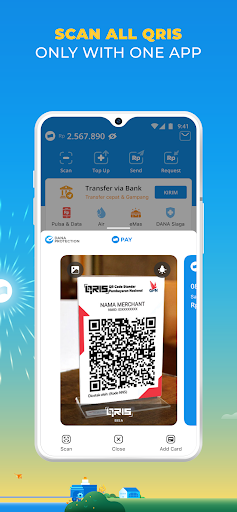 DANA Indonesia Digital Wallet ekran görüntüsü