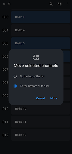 TV Channel Editor for BRAVIA ekran görüntüsü