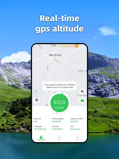 Altimeter GPS Offline Altitude ekran görüntüsü