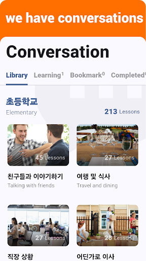 Korean Listening & Speaking ekran görüntüsü