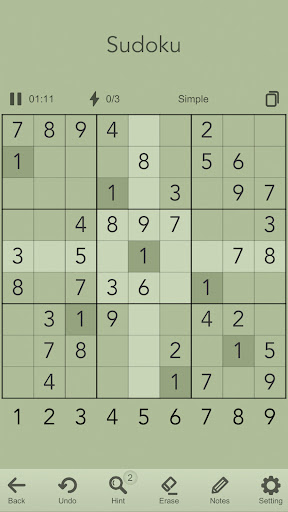 Sudoku Wing ekran görüntüsü