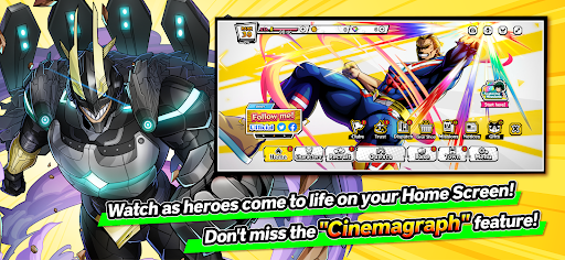MY HERO ULTRA IMPACT ekran görüntüsü
