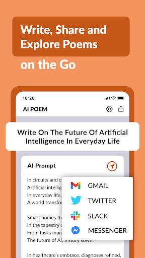 AI Poem Generator-Write a Poem ekran görüntüsü
