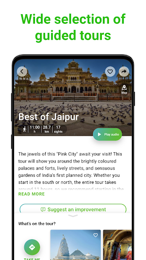 Jaipur Tour Guide:SmartGuide ekran görüntüsü