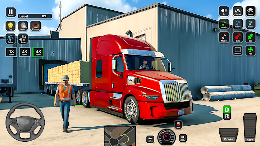 American Truck Transport Game ekran görüntüsü