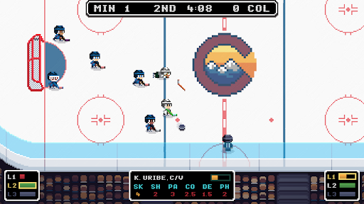 Ice League Hockey ekran görüntüsü