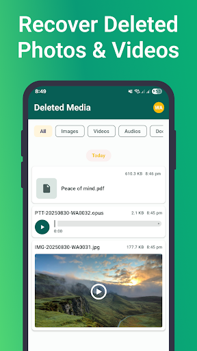 Recover Deleted Messages ekran görüntüsü