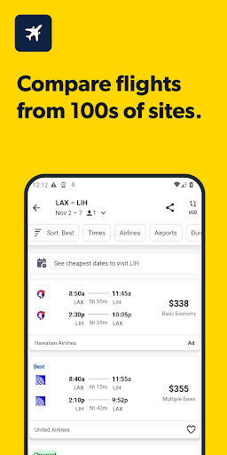 Cheapflights: Flights & Hotels ekran görüntüsü