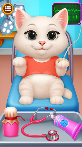 Cat Doctor Pet Vet Care Games ekran görüntüsü