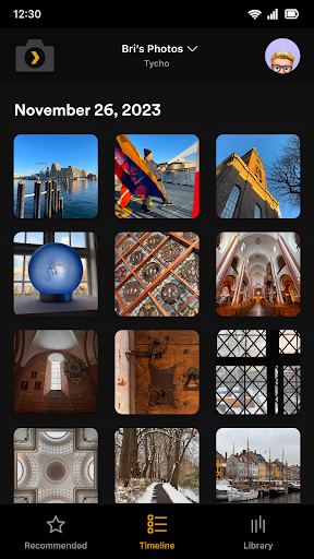 Plex Photos ekran görüntüsü