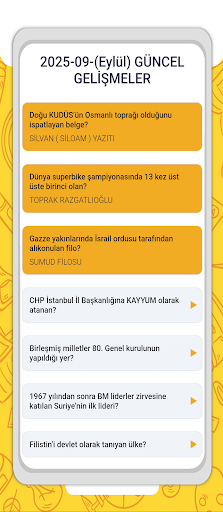 KPSS Vatandaşlık Soru Bankası ekran görüntüsü