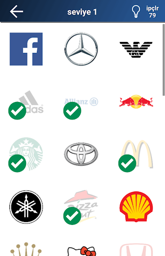 Quiz: Logo oyunu ekran görüntüsü