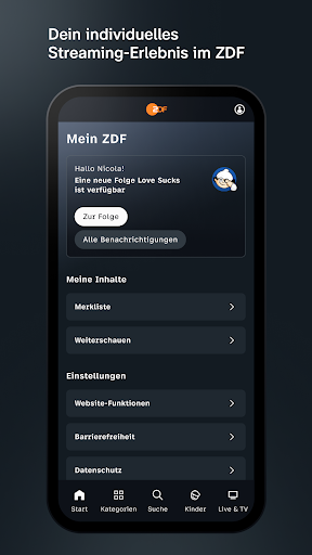 ZDF | Streaming und Live-TV ekran görüntüsü