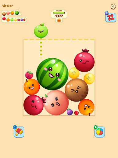 Fruit Merge: Watermelon Puzzle ekran görüntüsü