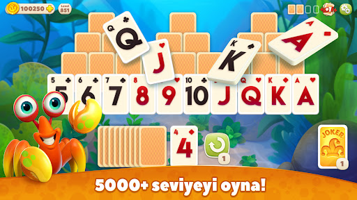 Undersea Solitaire Tripeaks ekran görüntüsü