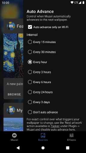 Muzei Live Wallpaper ekran görüntüsü