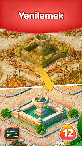 Garden Relax Match 3 Tasarım ekran görüntüsü