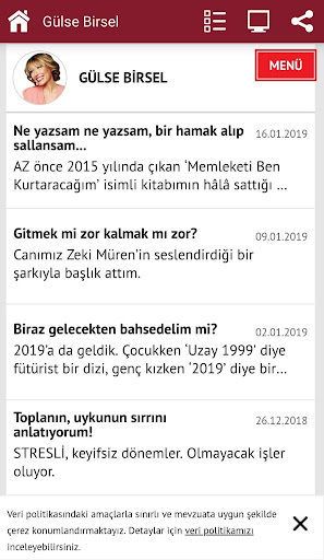 Gazeteler ekran görüntüsü