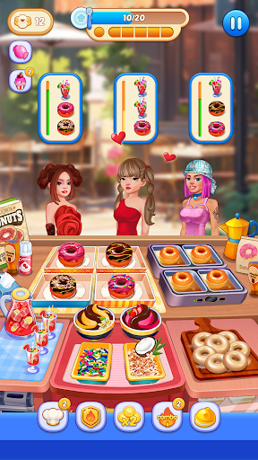 Cooking Star: Restaurant Fever ekran görüntüsü