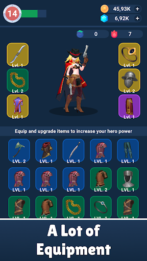 Tap Kahraman: Boşta AFK RPG ekran görüntüsü